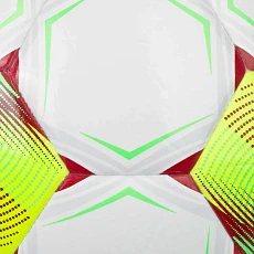 Мяч футб. SELECT Contra DB V26, 0854171012, р.4, FIFA Basic, 32 пан, ПУ, гибрид.сш, бело-желто-красн