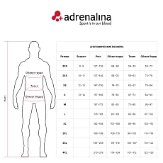 Шорты тренир. +ADRENALINA City 2001-029-XL, р.XL, 100% полиэстер, синий