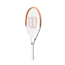 Ракетка б/т Wilson Roland Garros Elite 23, WR193510H, для дет7-8лет,алюм., со струн, оранжево-белый