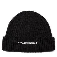 Шапка PUMA Sportwear Fisherman Beanie, 02482901, черный
