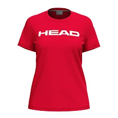 Футболка женская HEAD Club Original T-Shirt W 814845-RD-XL, р.XL, хлопок, полиэстер, эласта, красный