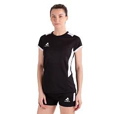 Форма волейб. жен. +ADRENALINA Clas 1304-046-2XL, р.2XL, 100% полиэстер, черно-белый