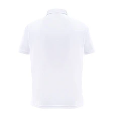 Поло MIKASA MT297-022-2XL, р.2XL, 100% полиэстер, белый