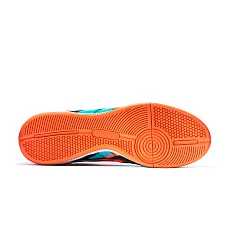 Бутсы зальные TORRES TIEMPO, TS134236-417-42, р.42, резина,ПУ,текстиль, оранжево-бирюзовый