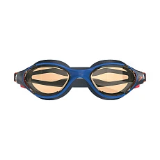 Очки для плав. SPEEDO Biofuse 2.0 8-00233201384, ОРАНЖЕВЫЕ линзы, синяя оправа