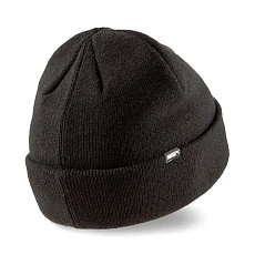 Шапка PUMA Classic Cuff Beanie, 02343401, 100% акрил, черный