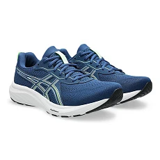 Кроссовки бег. ASICS Gel-Contend 9 1011B881 407,р. 10.5 (рос.43,5),иск.кожа,текстиль,резина,темн-син