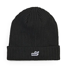 Шапка PUMA ESS №1 Logo Patch Mid Crown Beanie, 02748601, полиэстер, черный
