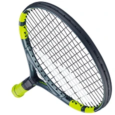 Ракетка б/т дет. BABOLAT Carlitos Jr  21 Gr000, 140522, для 5-7лет, алюм, со струн, серо-салатовый
