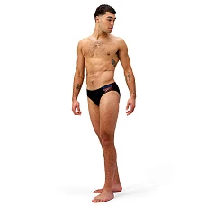 Плавки SPEEDO Medley Logo 7сm Brief, 8-0973918964, р.28 (рос.44), нейлон, эластан.черный