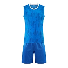 Форма баскетб. игровая TORRES Pro, B-1033-06-2XL, р.2XL, 100% полиэстер, васильковый