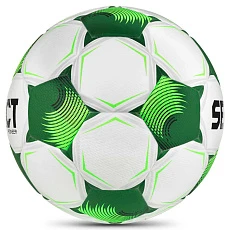 Мяч футб. SELECT Pioneer TB V26, 0864071005, р.4, FIFA Basic, 32п, ПУ, термосшивка, бело-зеленый