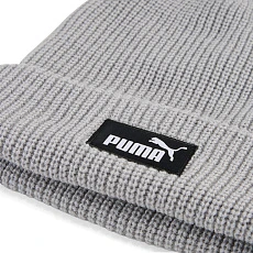 Шапка PUMA ESS High Crown Beanie, 02641002, 100% акрил, серый