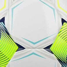Мяч футзал. SELECT Futsal Super v26 3613471129,р.4, FIFA Quality Pro, 32п,ПУ, гибр.сш, бел-син-лимон