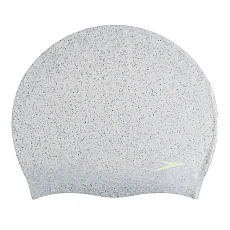 Шапочка для плав. SPEEDO Recycled Cap AF, 8-11308C798, БЕЛО-ЧЕРНЫЙ, силикон