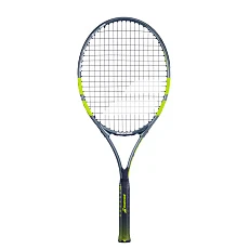 Ракетка б/т дет. BABOLAT Carlitos Jr 26 Gr00, 140525, для 9-11 лет, алюм, со струн, серо-салатовый