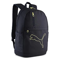 Рюкзак спорт. PUMA Plus Backpack, 09118008, полиэстер, черный