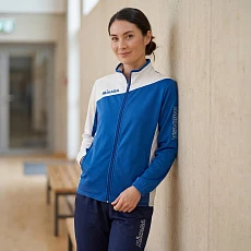 Костюм спортивный жен. MIKASA MT636/751-025-M, р. M, 100% полиэстер, сине-белый