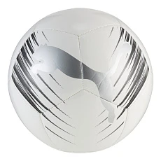 Мяч футб. PUMA Attacanto Graphic, 08473901,р.5, 12 панелей, ТПУ, маш.сшивка, бело-серебристый