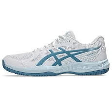 Кроссовки  ASICS Upcourt 6 1071A104 105,р.10.5(рос.43),иск.кожа, текстиль,бело-бирюзовый