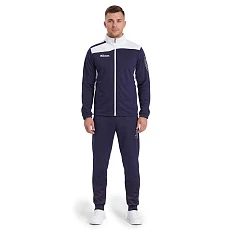 Костюм спорт. муж. MIKASA MT707/MT701-061-2XL, р. 2XL, 100% полиэстер, темносине-белый
