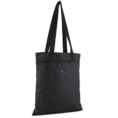 Сумка шоппер PUMA POP Tote, 09133607, полиэстер, черный