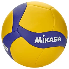 Мяч вол. сув. MIKASA V1.5W, р.1, диам. 15см синт. кожа (ПВХ), маш.сш, желто-синий