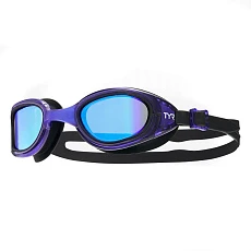Очки для плав. TYR Special Ops 2.0 Mirrored, LGSPL2M-068, World Aquatics ЗЕРК. линзы, фиолет. оправа