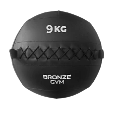 Мяч набивной BRONZE GYM, 9 кг.