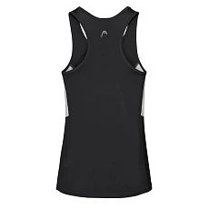 Майка женская HEAD Club Tank Top 814429-BK-XL, размер XL, черный