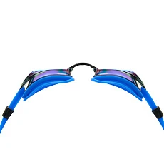 Очки для плав.TORRES Pro, SW-32518MR, зерк.линзы.,синяя оправа,дв.рег.ремешок