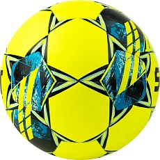 Мяч футб. SELECT Team Basic V23, 0865560552, р.5, FIFA Basic, 32 пан, гл.ПУ, руч.сш., желто-син