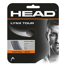 Струна теннисная HEAD Lynx Tour 16, 281790-GR, 12м, диаметр струны 1,3 мм, серый