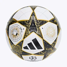 Мяч футб. ADIDAS UCL League JZ9995, р.5, FIFA Quality, 32п, ТПУ, термосш, бело-черно-золотистый