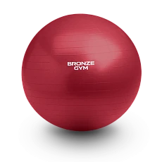 Мяч гимнастический BRONZE GYM, антивзрывной, 75 см.
