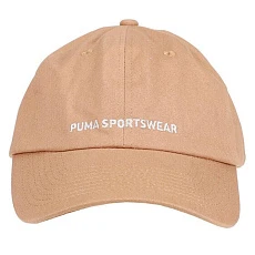 Бейсболка спорт. PUMA Sportswear Cap 02403606, 100% хлопок, бежевый