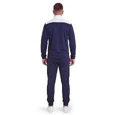 Костюм спорт. муж. MIKASA MT707/MT701-061-2XL, р. 2XL, 100% полиэстер, темносине-белый