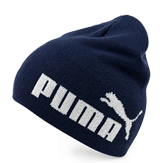 Шапка PUMA ESS Mid Crown Cuffless Beanie, 02641103, 100% акрил, темно-синий