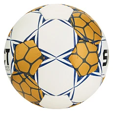 Мяч ганд. SELECT Ultimate Replica v24, 1671854990, р.2 (Junior), EHF Appr, ПУ, руч.сш, золотисто-бел