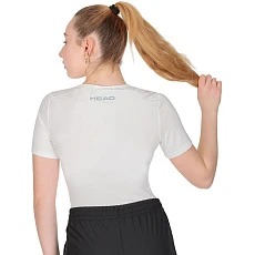 Футболка женская HEAD Club 22 T-Shirt W 814431-WH-L, размер L