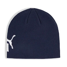Шапка PUMA ESS Mid Crown Cuffless Beanie, 02641103, 100% акрил, темно-синий