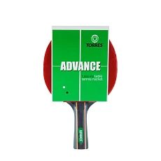 Ракетка для н/т TORRES Advance, TT0004, для любителей, накладка 1,8 мм, конич. ручка