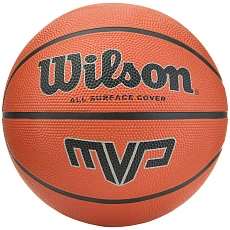 Мяч баск. WILSON MVP, WTB1419XB07, р.7, резина, бутил.камера, коричневый