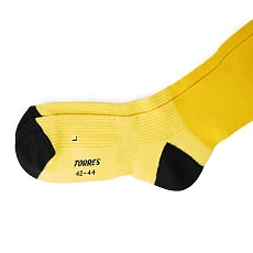 Гетры футб.TORRES Sport Team, FS1108-07-42-44, р.42-44, ЖЕЛТЫЙ, хлопок, полиэстер, эластан