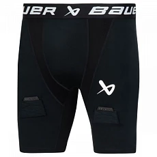 Шорты-термо с раковиной S22 BAUER PERF JOCK SHORT SR