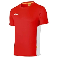 Футболка игровая MIKASA MT261-01-2XL, размер 2XL, красно-белый
