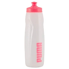 Бутылка для воды PUMA TR bottle core, 05381335, объем 750мл, ПЭ, ПП, ПТУ, силикон, бело-розовый