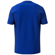 Футболка мужская HEAD Club Original T-Shirt M 811855-Ro-XL, р.XL, хлопок,полиэстер,эластан, синий