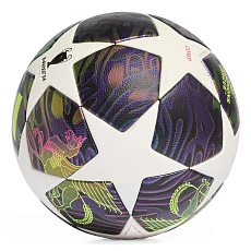 Мяч футб. ADIDAS UCL Competition JX9096, р.4, 32п, ПУ, термосшивка, бело-фиолетовый
