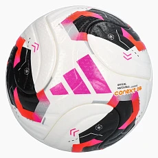 Мяч футб. ADIDAS Conext 26 PRO KE5866,р.5, FIFA Quality Pro, 4 панели, ПУ, термосшивка, бело-роз-чер